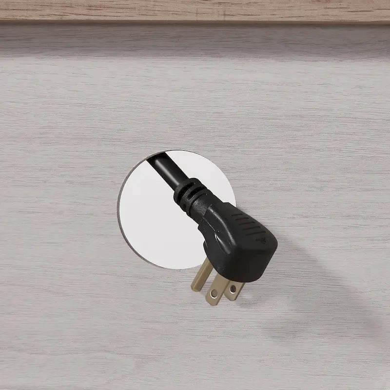 Meuble TV moderne et simple avec 2 placards de rangement et cheminée électrique pour salon, cinéma maison et chambre à coucher