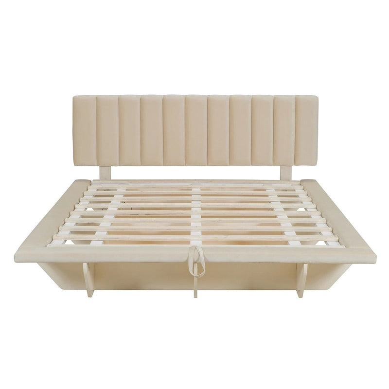Lit flottant Queen Size avec lumière LED et USB
