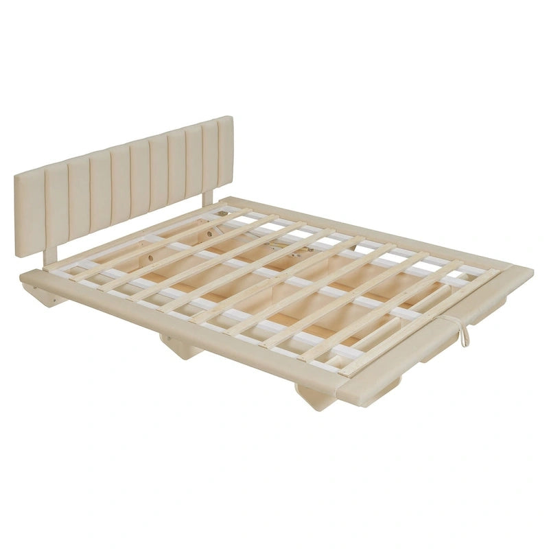 Lit flottant Queen Size avec lumière LED et USB