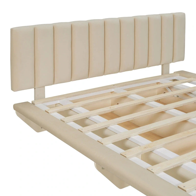 Lit flottant Queen Size avec lumière LED et USB