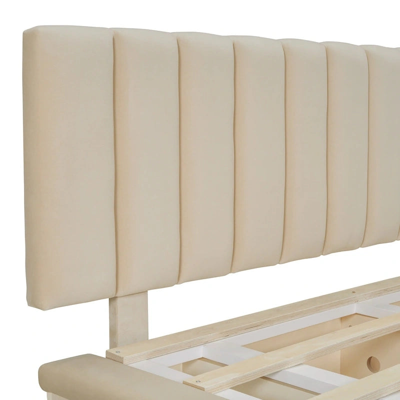 Lit flottant Queen Size avec lumière LED et USB