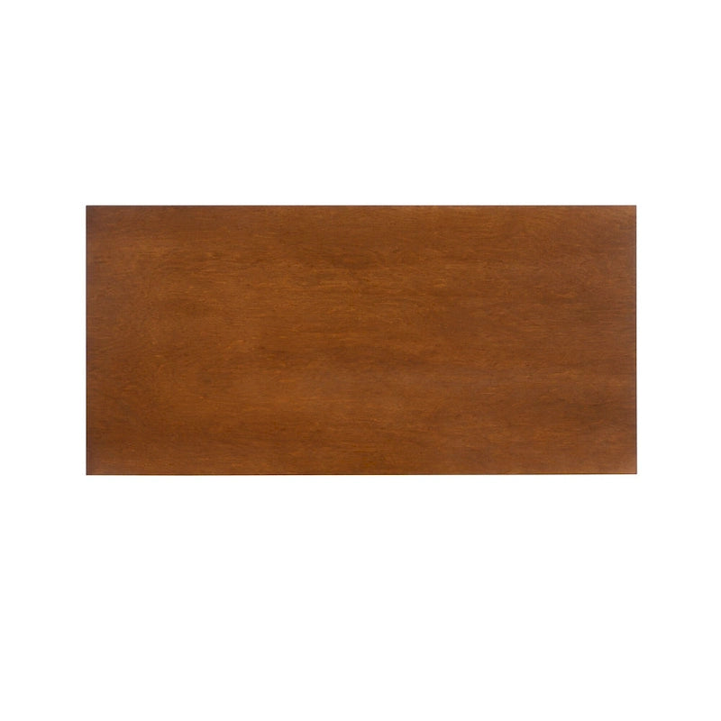 Table Basse Mid-Century avec Étagère Inférieure - 47 - Marron