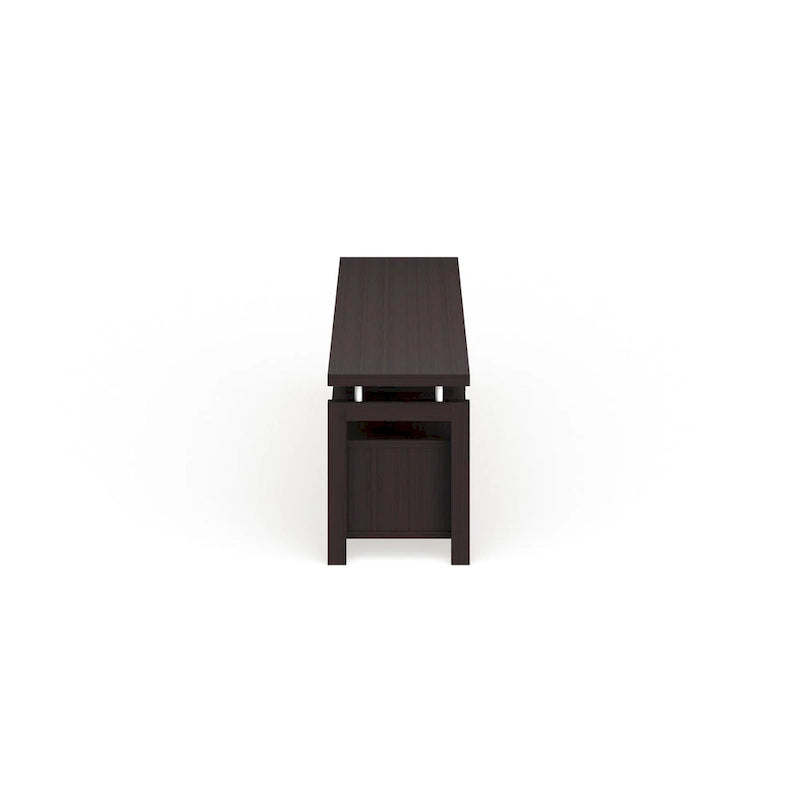 Meuble TV de rangement contemporain pour expresso de 71 pouces par