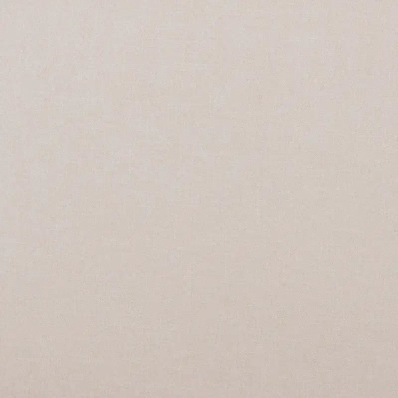 Lit plateforme en bois tapissé de tissu de style Mid-Century Modern, de couleur beige