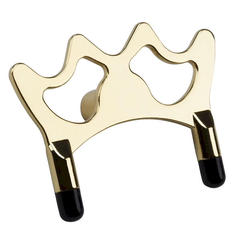Tête de pont vissable en laiton pour queue de billard. Accessoires pour queue de billard - Noir