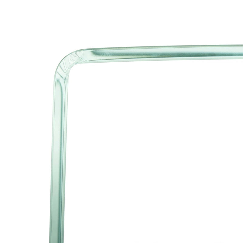Table console en verre Ombre - Transparent / Bleu - 43,3 x 13,8 x 29,5 - 43Lx14Px30H