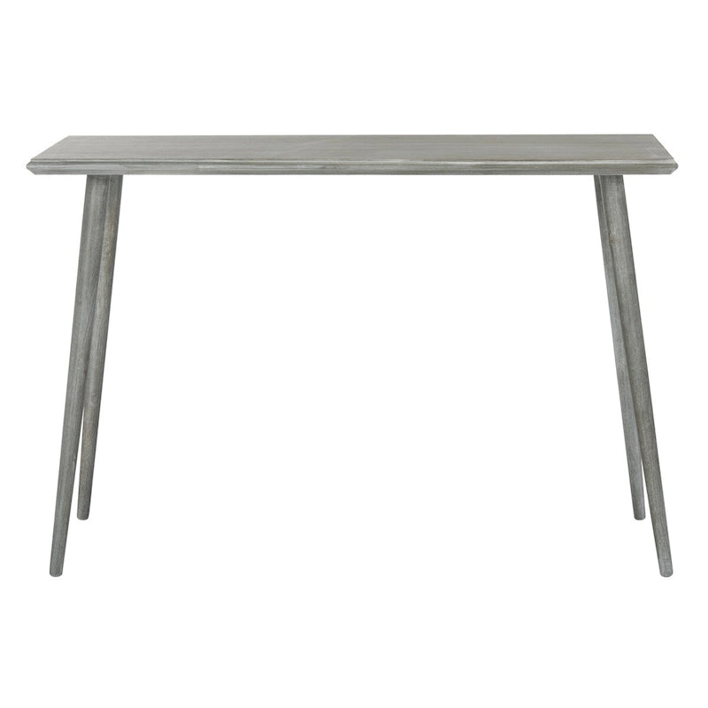 Table console blanc antique du milieu du siècle