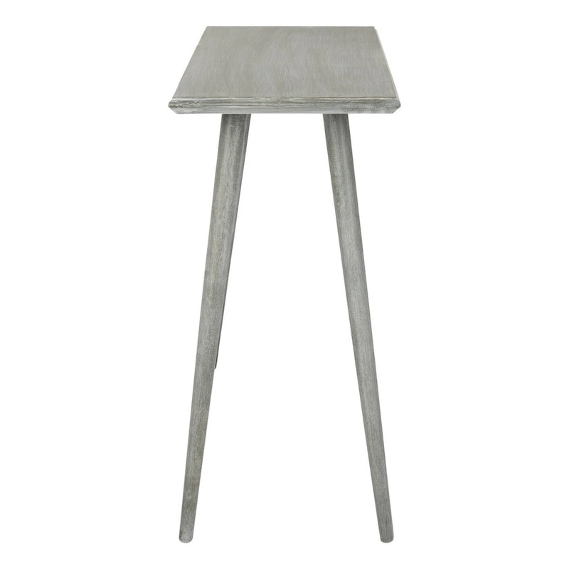 Table console blanc antique du milieu du siècle