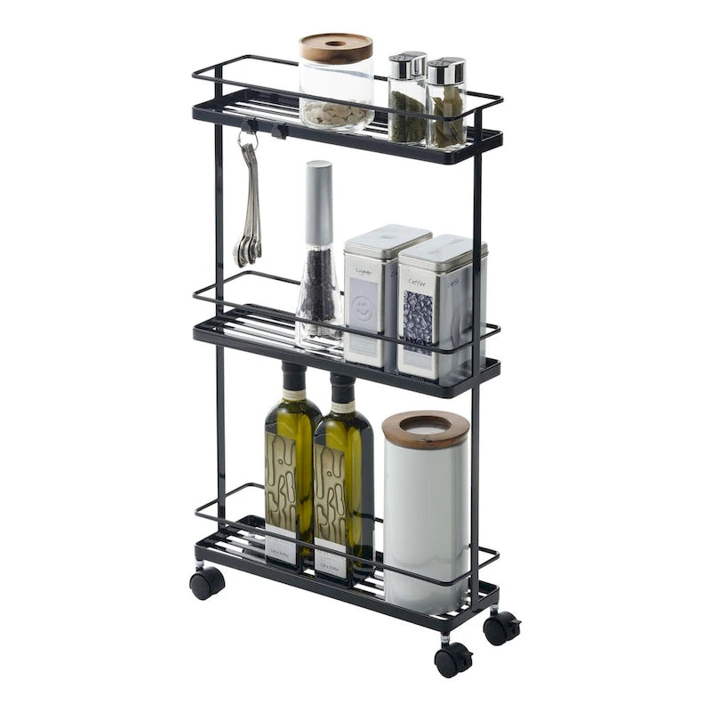 Chariot roulant, acier, supporte 3 kg, roues